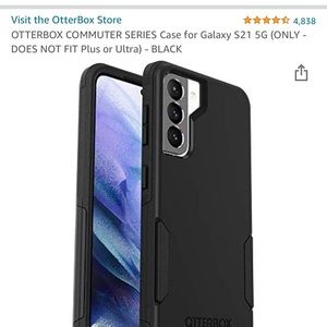 Otterbox Commuter Series in black for Galaxy S21 5G